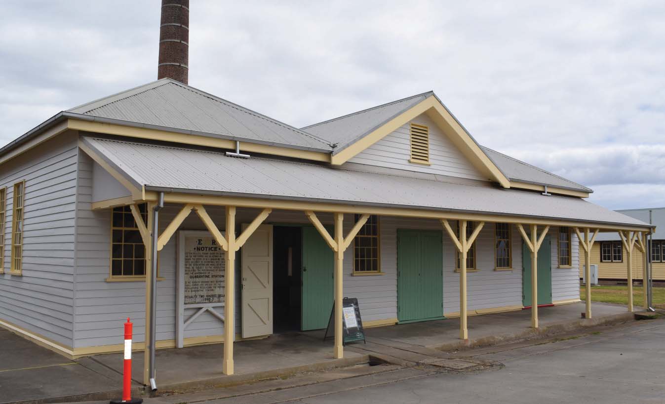 Boiler House at Point Nepean Quarantine Station