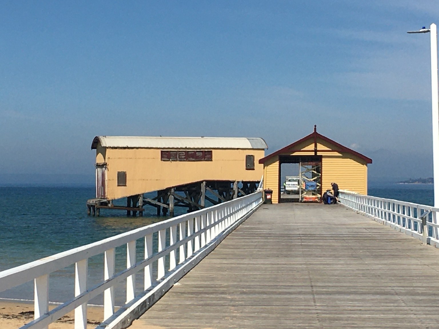 Queenscliff sheds and pier